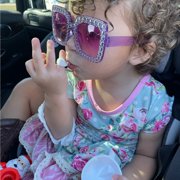 18/24 M Cheeky Plum Like New Twirl Dress w/Pockets - Picture 13 of 14